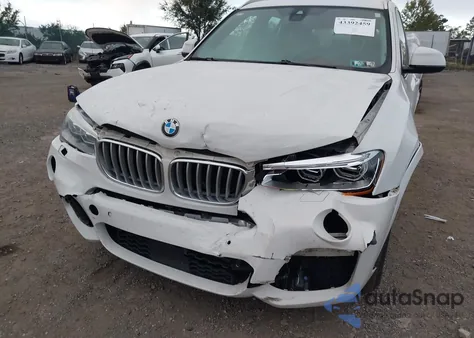 2017 BMW X3 xDrive35I z USA, uszkodzony, nr VIN 5UXWX7C53H0S18370